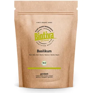 Biotiva Basilikum gerebelt Bio 100 g