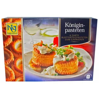 KUCHEN Königinpasteten zarte Blätterteigpasteten 150 g
