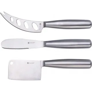 3Er Set Käsemesser Kassel 93310 - Silber