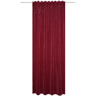 HOME WOHNIDEEN Wolly Multifunktionsband 135 x 265 cm bordeaux  abdunkelnd