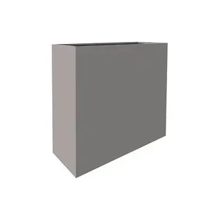 fm Pflanzkübel Plant Holz lichtgrau rechteckig 106,2 x 80,0 cm, 1 St.