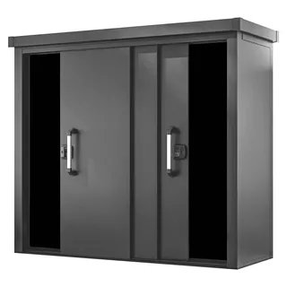 gfp garten- & freizeitprofi Geräteschrank 2,10 x 0,78 m Grau