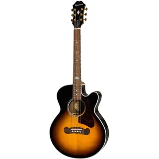 Epiphone J-200 EC Studio Parlor Vintage Sunburst