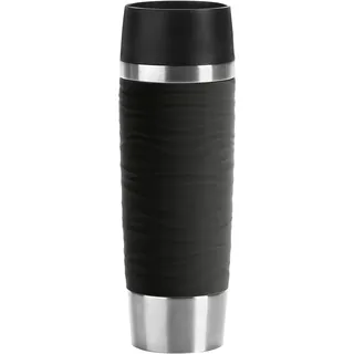 Emsa Travel Mug Waves Grande schwarz 0,5 l