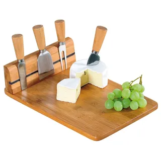 KESPER Käsebrett Holz 1 Set 5-teilig 1 x 1 cm Braun