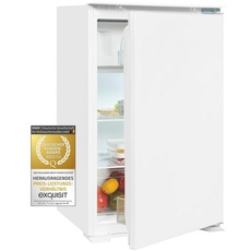 Bild Exquisit Einbau Kühlschrank EKS5131-4-E-040D | Nutzinhalt: 118 L | Alarm | 88 cm Höhe