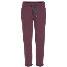 Bild Sweathose Damen aubergine Gr.S (36)