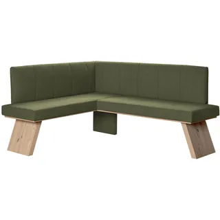 OTTO home "Nina Küchenbank, Polsterbank, Esszimmerbank, Breite 185x 150 cm", Moderne Bank in tollen Farben, Anzahl Sitzplätze: 5, mayfly, dekor eiche ontario),