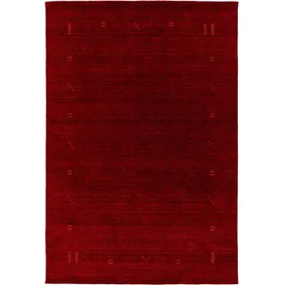 benuta Nest Wollteppich Jamal Rot 300x400 cm , Textil , Orientalisch , Rechteckig , 300x400 cm , Gots , pflegeleicht , Teppiche und Böden, Teppiche, Schafwollteppiche
