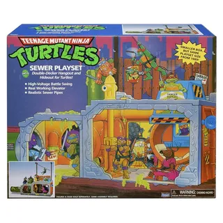 Teenage Mutant Ninja Turtles Gebäude Secret Sewer Lid Playset Mutant Module 30 cm