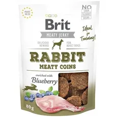 Brit Jerky Rabbit Meaty Coins 80g