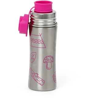 Affenzahn 4057081015382 AFZ-BOT-001-402 Kinder Trinkflasche aus Edelstahl, bpa-frei, 330ml, Lila