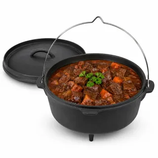 barbecook Kochtopf/Dutch Oven 9 L Grillzubehör, Black, Schwarz