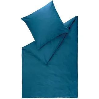 Musterring Renforcé Petrol 155 x 220 cm - Petrol