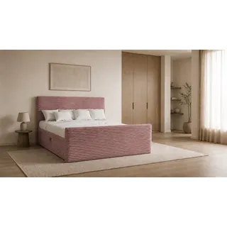 kaiser möbel Trento 140 x 200 cm H3 Rosa