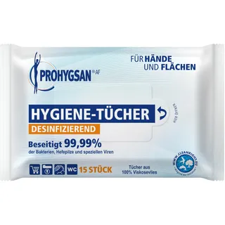 prohygsan af Hygiene-Tücher desinfizierend 15 St.