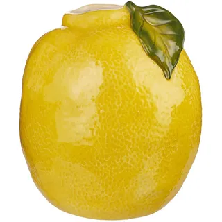Butlers Vase Lemon , Gelb , Keramik , 18 cm , Dekoration, Vasen, Keramikvasen