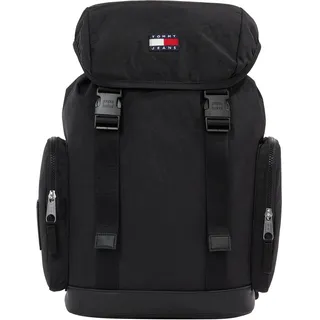 Tommy Hilfiger TJM DAILY ELEVATED FLAP BACKPACK Schwarz