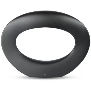 V-Tac Außenwandleuchte Aluminium 5,5 cm IP65 10 W 1100 Lumen schwarz