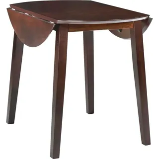 vidaXL Esstisch Rund MDF Braun