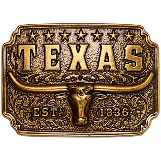 JewelryWe Western Cowboy Gürtelschnalle für Herren, Vintage Stierkopf Kuhkopf Gürtel Schnalle 90 × 65mm Große Metall Belt Buckle für Gürtel