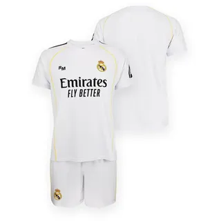 Air Val International Real Madrid 25/26 für Kinder - Größe 164/14 Jahre - Saison 2025/2026 - Offizielles Fanprodukt Kinder Heimtrikot