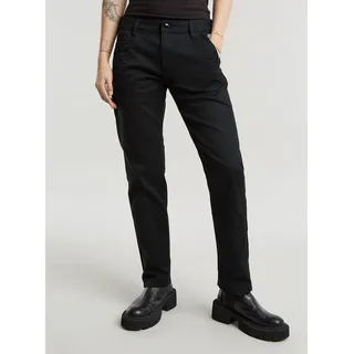 G-Star Kate Boyfriend Chino Hosen Schwarz 27 34