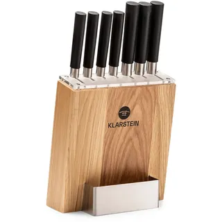 Klarstein Messerblock 7-tlg. Braun
