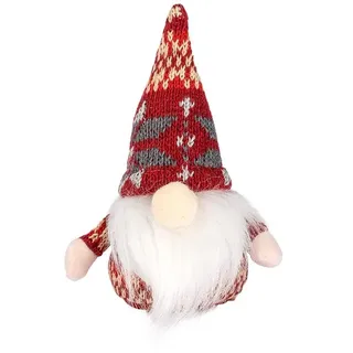 Ideen mit Herz DIY-Wichtel | 8-teiliges Set zum selber Basteln Einer Wichtel-Figur | Weihnachtsdeko, Weihnachtswichtel, Deko für Weihnachten (Svea, 15 cm)