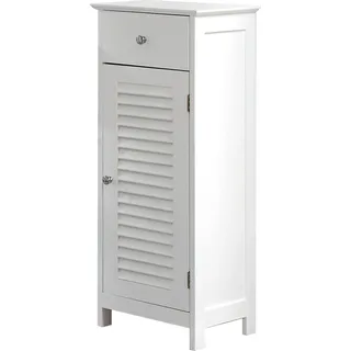 Saphir Unterschrank 1 Tür, 1 Schublade 32 x 87 x 30 cm Weiß