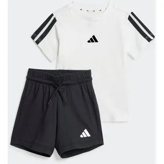 adidas Unisex Baby Essentials Set, Track Suit, white/black, 3-4 Years