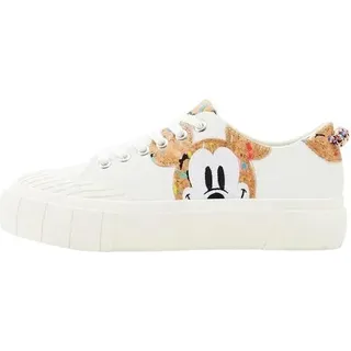 DESIGUAL Schuhe Damen Polyurethan Weiß GR77047 - Größe: 37 - Weiß