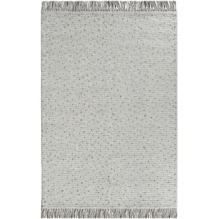Linea Natura Handwebteppich , Naturfarben , Textil , Punkte , rechteckig , 130x190 cm , Handmade in India , pflegeleicht, leicht zusammenrollbar , Teppiche und Böden, Teppiche, Moderne Teppiche