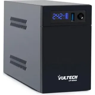 Vultech UPS1000VA-LFP Unterbrechungsfreie Stromversorgung (USV) Line-Interaktiv 1 kVA 530 W 2 AC-Ausgänge