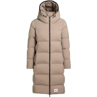 Steppmantel KHUJO "Steppmantel Finnie3", Damen, Gr. XXL, beige (greige), Obermaterial: 100% Nylon NY.  Obermaterial: Futter: 100% Nylon NY. 100% Polyester PES., Mäntel Steppmantel