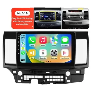 Carplay, Multimedia-Wiedergabe, Touchscreen-Kompatibilität, kompatibel mit Mitsubishi Lancer 10 CY 2007-2012, P4CP (4GB 64GB)-B