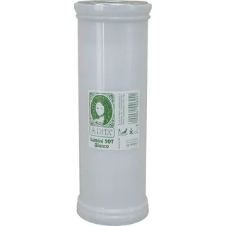 Die briantina Teelicht S. Rita, Weiß, 19 x 6.5 cm