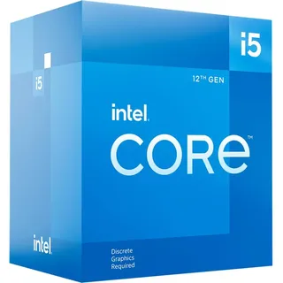 Intel Core i5-12400F, 6C/12T, 2.50-4.40GHz, boxed (BX8071512400F)