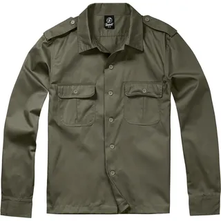 Brandit Textil Brandit US, Hemd oliv, - L
