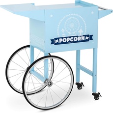 Royal Catering RCPT-BBWS-1 Popcornwagen, Fun Kitchen, Blau