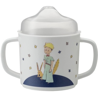 Le Petit Prince Tasse mit zwei Griffen, rutschfest, mit abnehmbarem Ausguss, Melamin, 160 ml