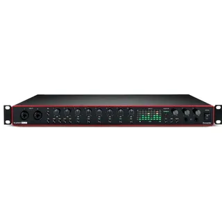 FOCUSRITE Scarlett 18i20 3rd Gen USB-Audio-Interface für Aufnahmen, Produktionen und tontechnische Anwendungen – High-Fidelity, Aufnahmen in Studioqualität mit transparenter Wiedergabe