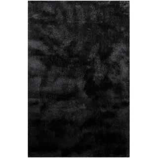 Homie Living Pisa Hochflorteppich 130 x 190 cm Schwarz