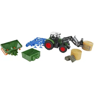 Kids Globe Traktor mit Zubehör 540479
