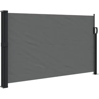 vidaXL Seitenmarkise 120 x 500 cm Grau Polyester