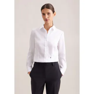 Seidensticker Damen, Bluse - Klassisch - Elegant - Hemdbluse - regular fit, - Langarm - Uni - 100% Baumwolle,