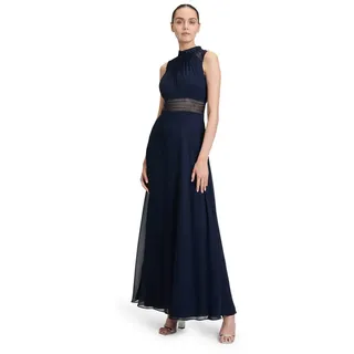 Vera Mont Abendkleid Rückenfrei Blau 40