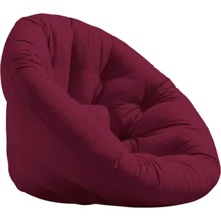 Karup Kugelsessel Nido Polyester 70 x 70 x 70 cm bordeauxrot