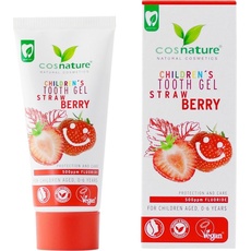 Cosnature, Zahnpasta, Children's Tooth Gel Natural Strawberry Tooth Gel For Kids 50Ml (50 ml)