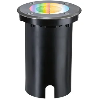 Paulmann Außenleuchte Aluminium 110mm IP67 4,9W 300lm RGBW grau